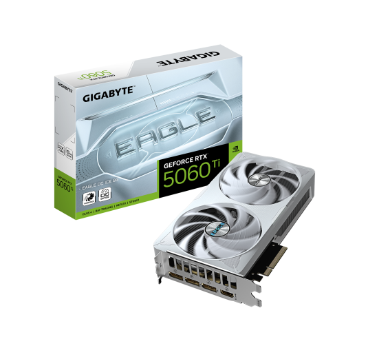 Carte Graphique Gigabyte RTX 5060 Ti EAGLE OC ICE 8G