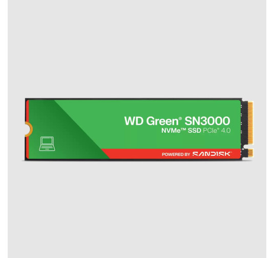 SSD 2To WD Green SN3000 M.2 NVMe PCIe 4.0