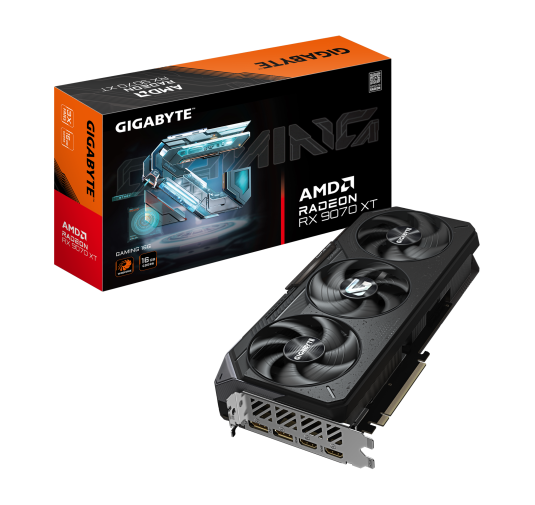Gigabyte Radeon RX 9070 XT GAMING 16G GV-R9070XTGAMING-16GD