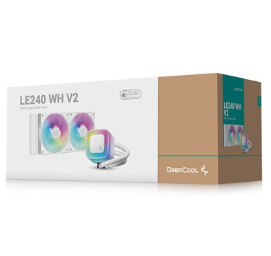 WaterCooling DeepCool LE240 V2 ARGB Blanc 240mm