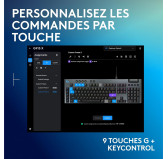 Clavier Logitech G915 X Gaming Mécanique GL Tactile