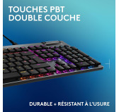 Clavier Logitech G915 X Gaming Mécanique GL Tactile