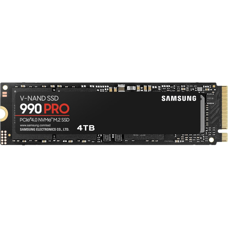 SSD 4To Samsung 990 PRO MZ-V9P4T0BW M.2 NVMe PCIe 4.0