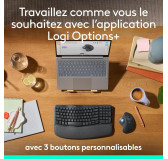 Souris Logitech Wireless Trackball Ergo M575S Graphite