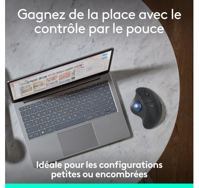 Souris Logitech Wireless Trackball Ergo M575S Graphite