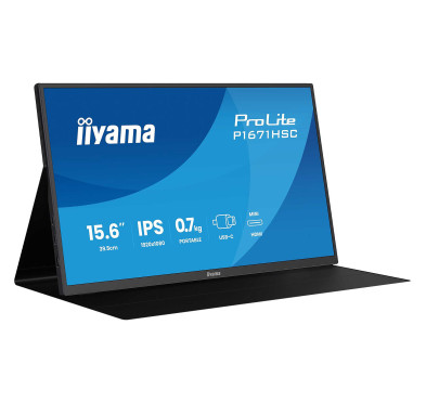 Ecran Portable iiyama 15.6" P1671HSC-B1 1920x1080 USB Type-C mHMDI