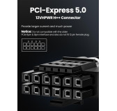 Cable alimentation 12VHPWR 600Watts vers Alim ASUS EVGA Seasonic