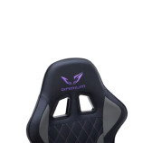 Siège Gaming GAMIUM Altar Noir finition PU diamant