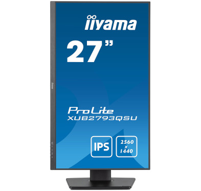 Ecran iiyama 27" XUB2793QSU-B7 2560x1440 100Hz 1ms