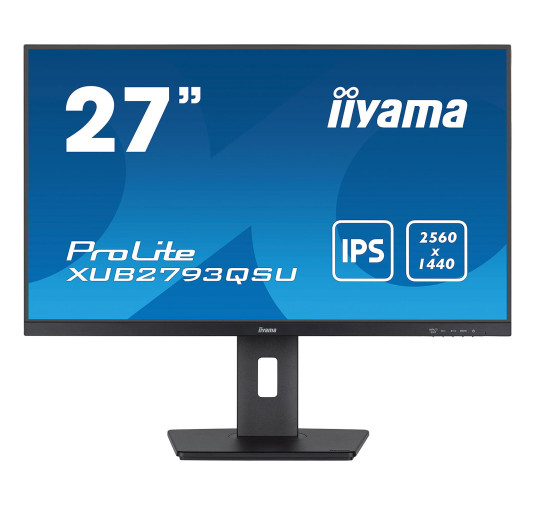 Ecran iiyama 27" XUB2793QSU-B7 2560x1440 100Hz 1ms