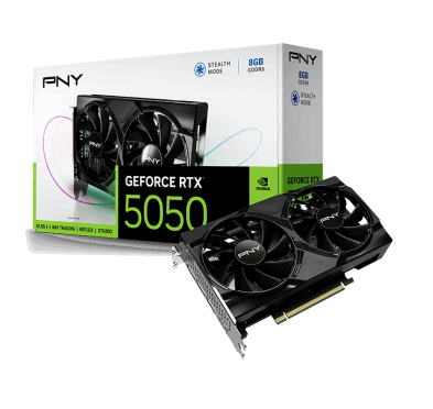 Carte Graphique PNY RTX 5050 8Go Dual Fan
