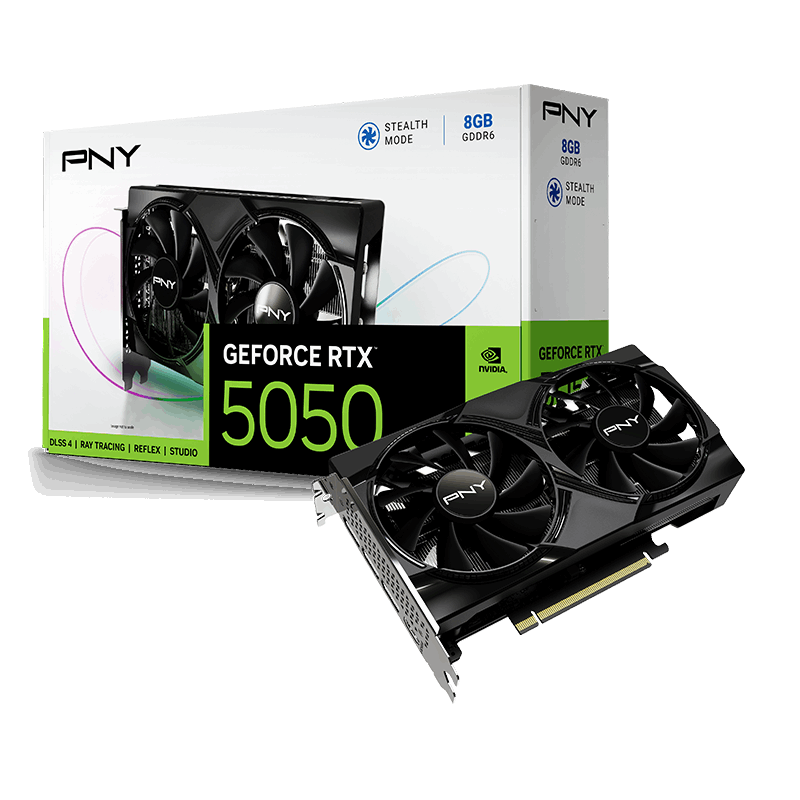 Carte Graphique PNY RTX 5050 8Go Dual Fan Carte Graphique PNY RTX 5050 8Go Dual Fan