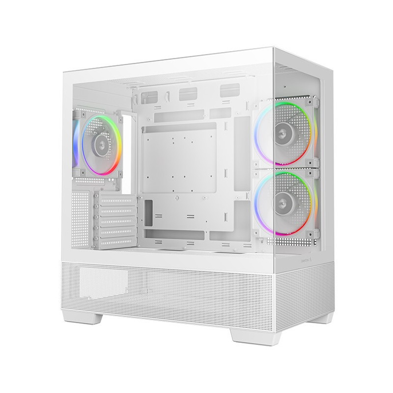 Boitier DeepCool CG380 3F WH ARGB Blanc Boitier DeepCool CG380 3F WH ARGB Blanc