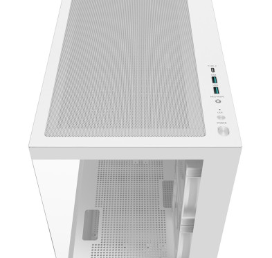 Boitier DeepCool CG380 3F WH ARGB Blanc