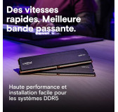 DDR5 Crucial PRO Kit 64Go 2x32Go 5600Mhz CL46 EXPO XMP