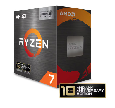 Processeur AMD RYZEN 7 5800X3D 4.5Ghz 100Mo 8Core Edition 10 ans