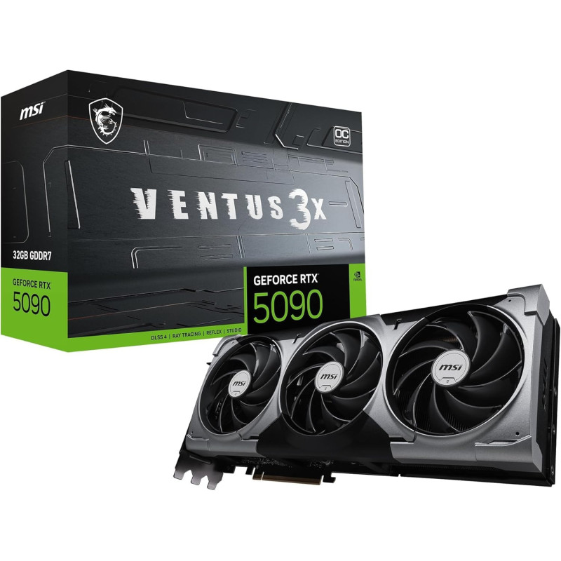 Carte Graphique MSI RTX 5090 32G Ventus 3X OC Carte Graphique MSI RTX 5090 32G Ventus 3X OC