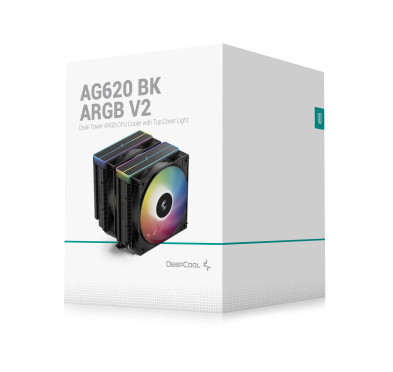 Ventilateur DeepCool AG620 BK ARGB V2 Noir