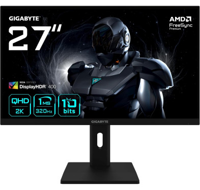 Ecran Gigabyte 27" G27Q3 Gaming 2560x1440 320Hz 1ms