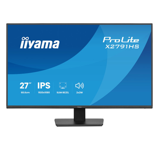 Ecran iiyama 27" X2791HS-B1 1920x1080 120Hz 1ms HDMI/DP