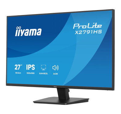 Ecran iiyama 27" X2791HS-B1 1920x1080 120Hz 1ms HDMI/DP