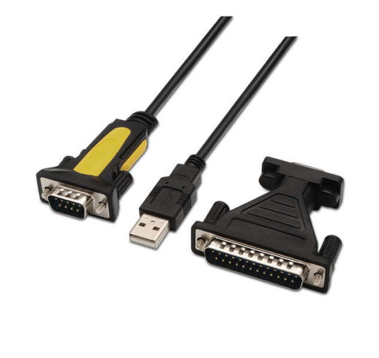 Adaptateur Aisens A104-0039 USB vers DB9 ou DB25 (RS232 9/25 broches)