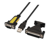 Adaptateur Aisens A104-0039 USB vers DB9 ou DB25 (RS232 9/25 broches)