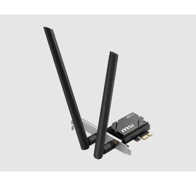 Carte PCI-Express Wifi 7 Bluetooth 5.4 MSI HERALD BE6500