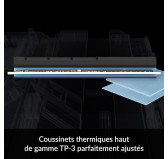 Dissipateur pour SSD M.2 Arctic M2 Pro Black (PC/PS5)