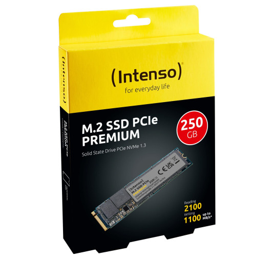 SSD 250Go Intenso Premium M.2 NVMe PCIe 3.0