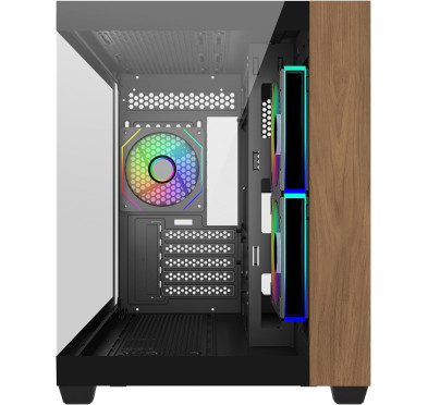 Boitier Cooler Master Elite 481 Wood Noir RGB