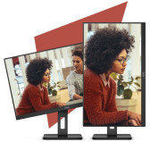 Ecran AOC 27" Q27E3UMF 2560x1440 VA 75Hz 4ms Pivot