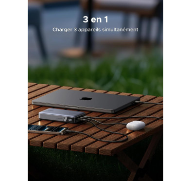 Power Bank UGREEN 20 000mAh USB-A + USB-C PD 3.0 100Watts