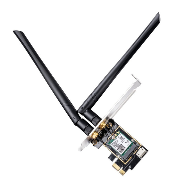 Carte PCI-Express Wifi 6 AX5400 Cudy WE3000 Bluetooth 5.2