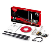Carte PCI-Express Wifi 6 AX5400 Cudy WE3000 Bluetooth 5.2