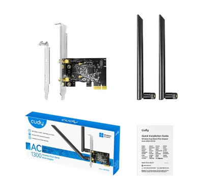 Carte PCI-Express Wifi AC1300 Cudy WE1300