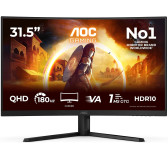 Ecran AOC 32" CQ32G4VE Gaming 2560x1440 180Hz 0.5ms CURVED Ecran AOC 32" CQ32G4VE Gaming 2560x1440 180Hz 0.5ms CURVED
