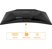 Ecran AOC 32" CQ32G4VE Gaming 2560x1440 180Hz 0.5ms CURVED Ecran AOC 32" CQ32G4VE Gaming 2560x1440 180Hz 0.5ms CURVED