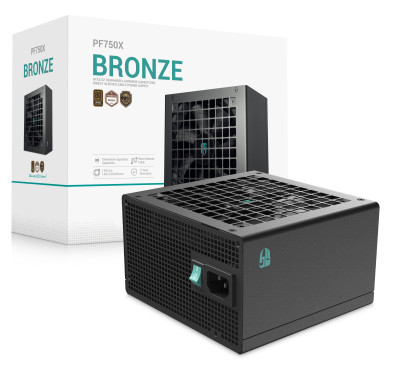 Alimentation DeepCool PF750X 750 Watts 80Plus Bronze Gamer Storm