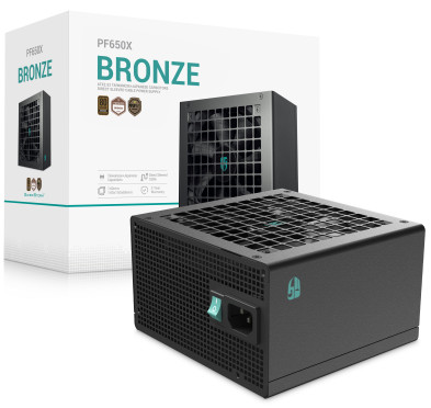 Alimentation DeepCool PF650X 650 Watts 80Plus Bronze Gamer Storm