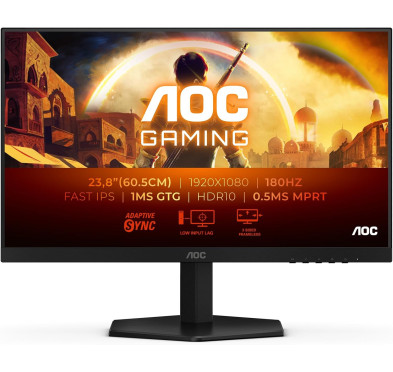 Ecran AOC 24" 24G42E Gaming 1920x1080 180Hz 1ms