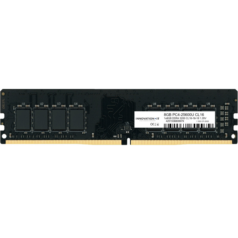 DDR4 8Go 3200Mhz Innovation IT CL16 DDR4 8Go 3200Mhz Innovation IT CL16