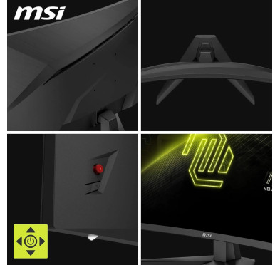 Ecran MSI 32" MAG 321CQF E18 Gaming 2560x1440 180Hz 0.5ms CURVED