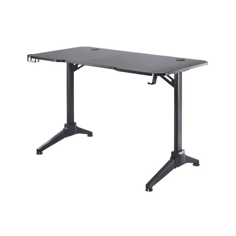 Bureau Gaming GAMIUM 120x60cm avec support casque et gobelet