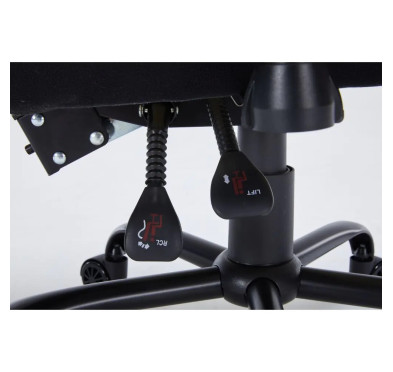 Siège Gaming GAMIUM Nyros Noir finition nid d'abeille