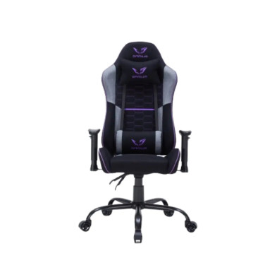 Siège Gaming GAMIUM Nyros Noir finition nid d'abeille