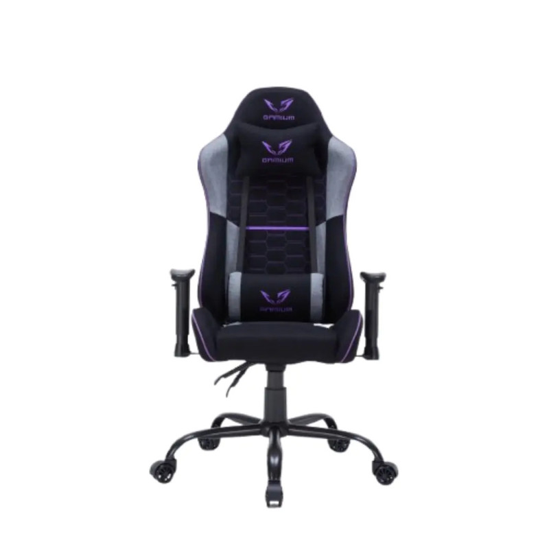 Siège Gaming GAMIUM Nyros Noir finition nid d'abeille
