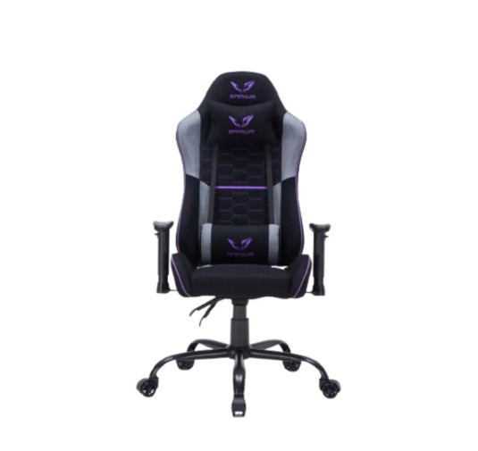Siège Gaming GAMIUM Nyros Noir finition nid d'abeille