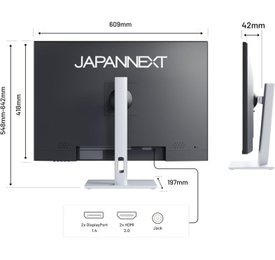 Ecran JAPANNEXT 28.2" JN282i4KPHSP UHD+ 3840x2560 IPS 100%sRGB