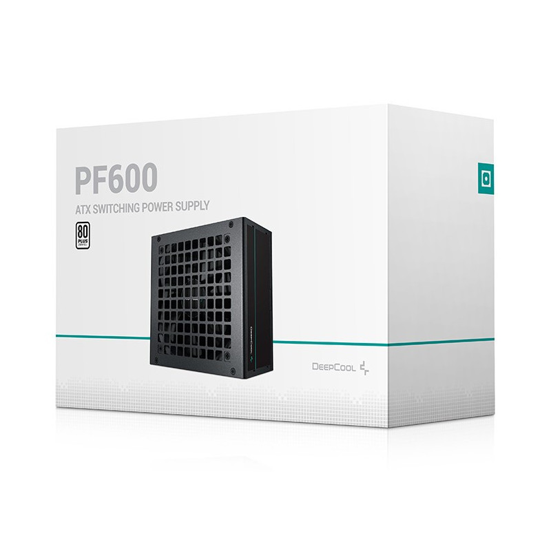 Alimentation DeepCool PF600 600 Watts 80Plus ATX Alimentation DeepCool PF600 600 Watts 80Plus ATX